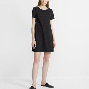 THEORY - PANEL SHIFT DRESS IN GOOD LINEN